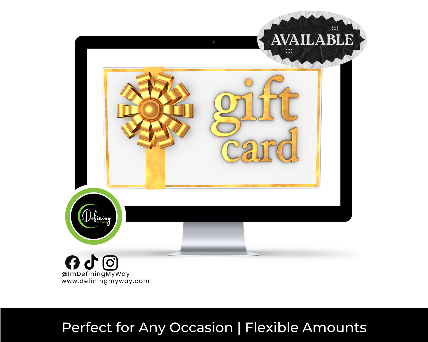 The Busy Balanced Paid Mom Gift Card for Moms on a Mission
