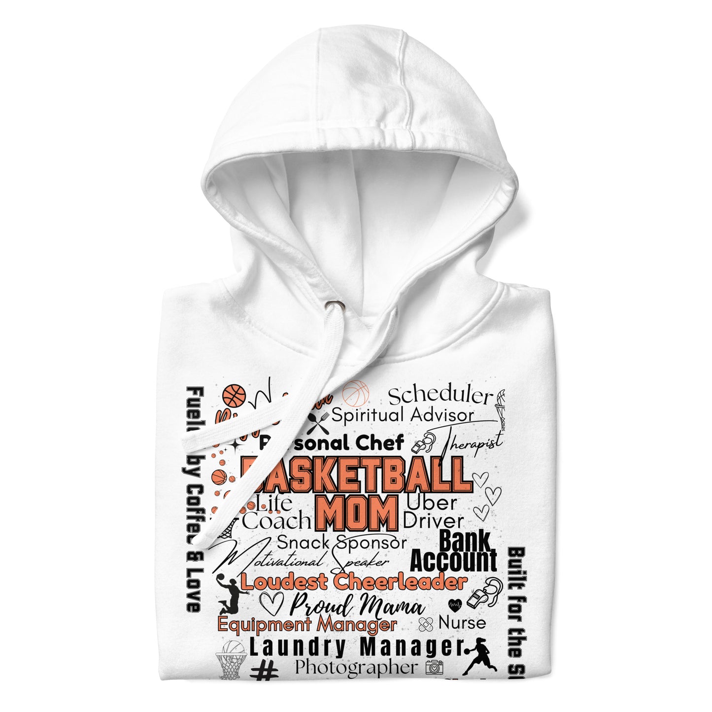 Basketball Mom All My Roles Hoodie – Sports Mom Merch