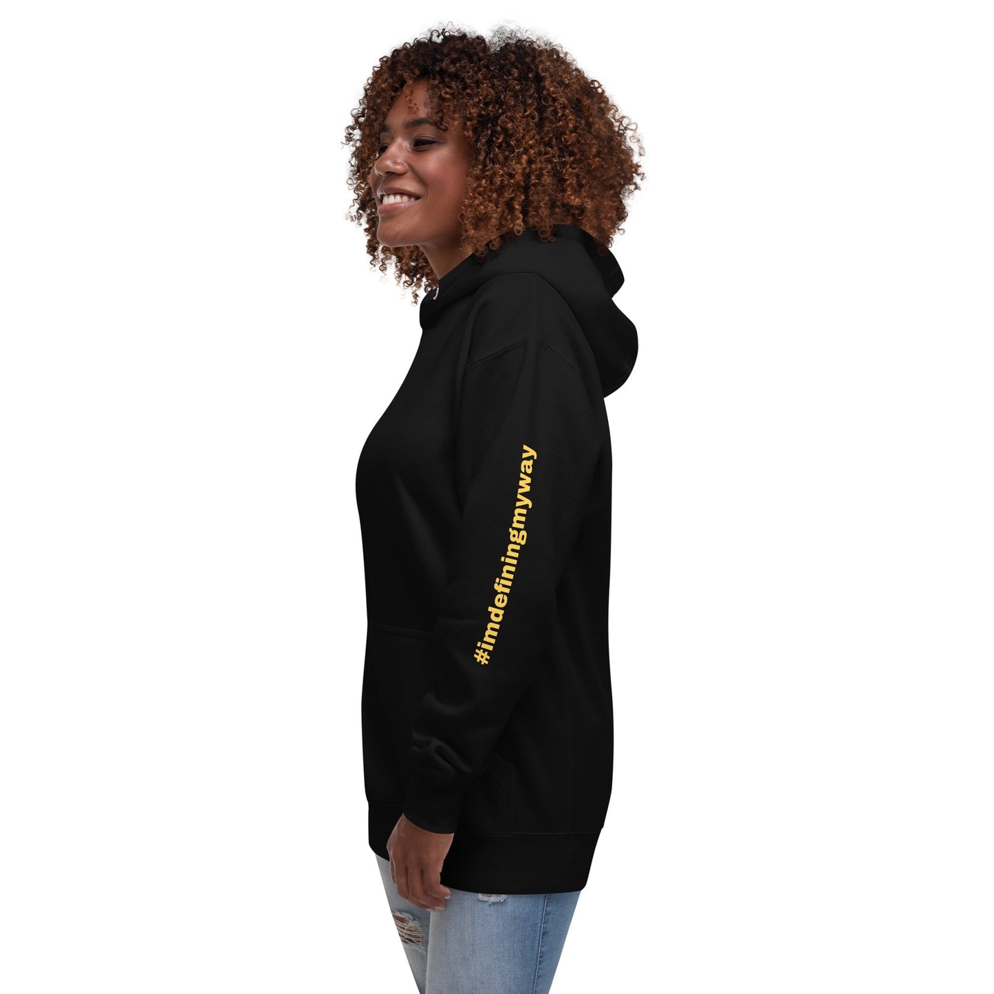 Black Building My Empire Hoodie for Moms