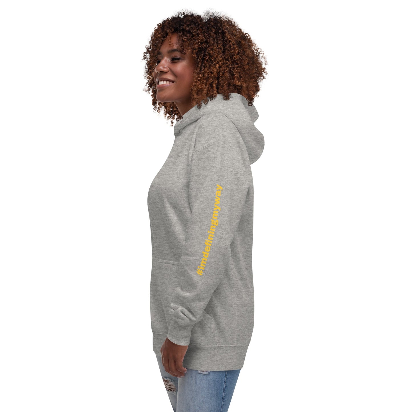 Gray Building My Empire Hoodie for Moms