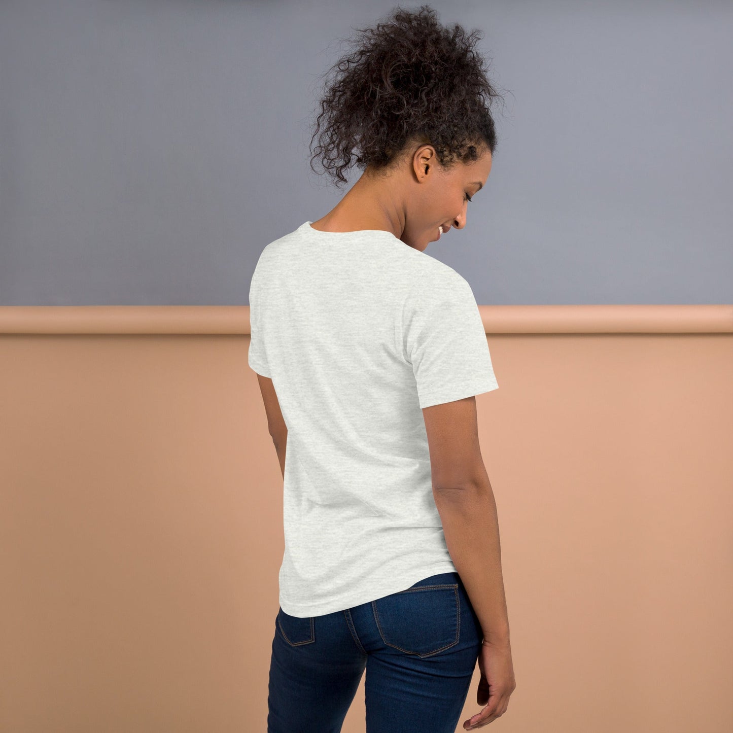 White Glow-Up Boss Mom T-Shirt with Empire Quote