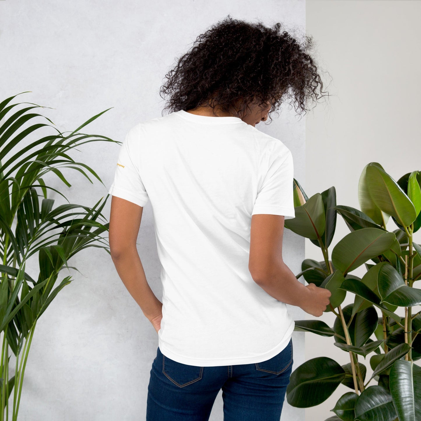 Motivational Mom T-Shirt Glow-Up Style in White