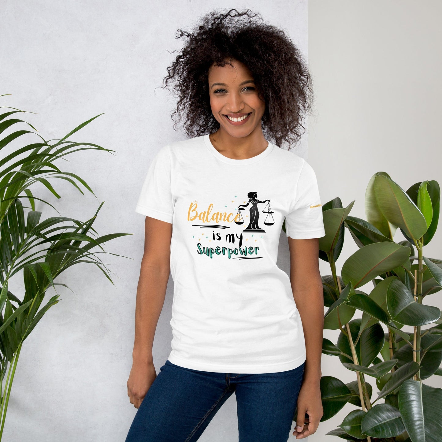 Motivational Mom T-Shirt Glow-Up Style in White