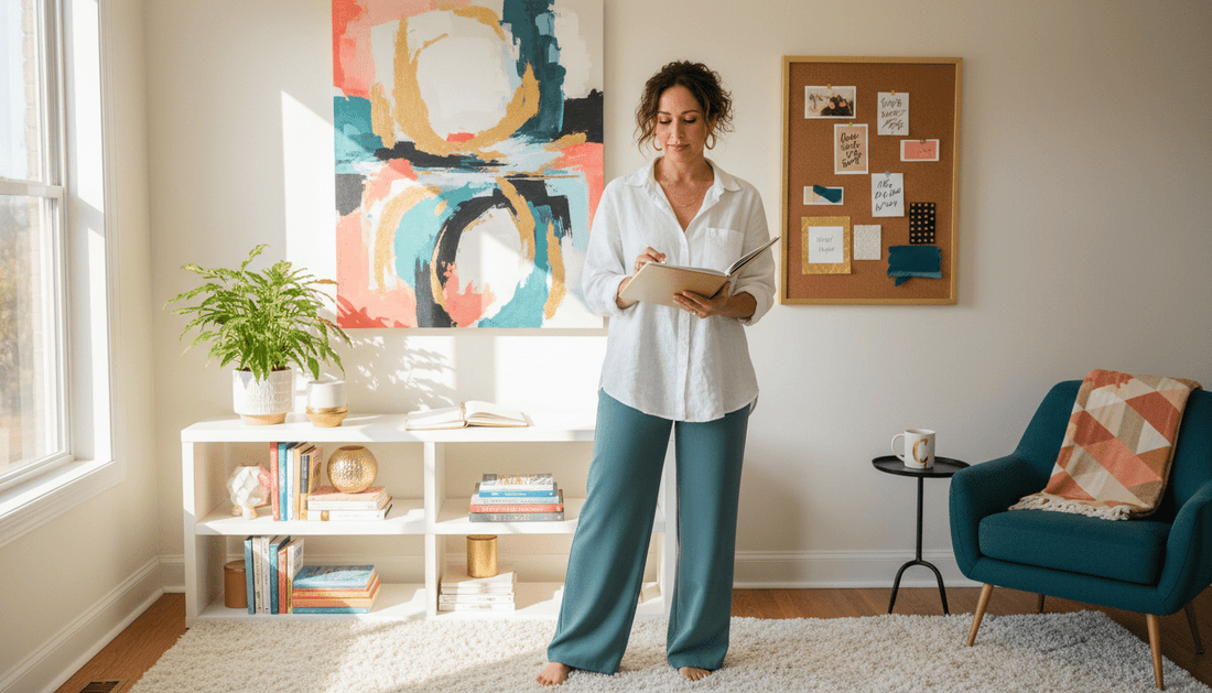 Woman gaining clarity on her purpose while balancing real life responsibilities