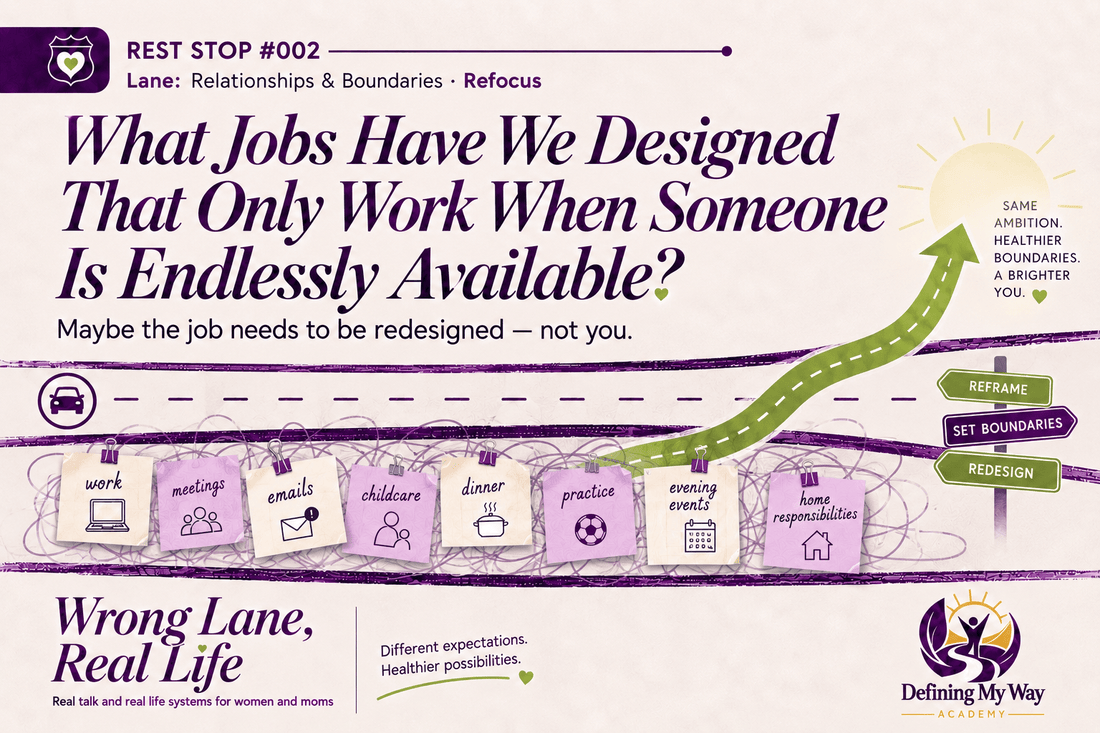 What Jobs Have We Designed That Only Work When Someone Is Endlessly Available?