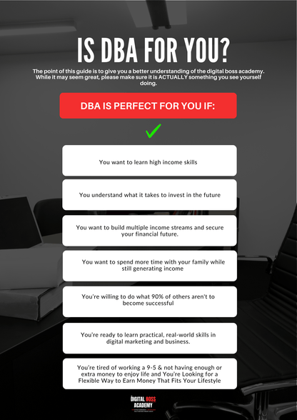 Digital Boss Academy Volume 1 with Master Resell Rights – online business course you can resell for income
