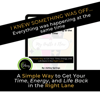 Busy mom reset workbook to help organize time energy and daily life