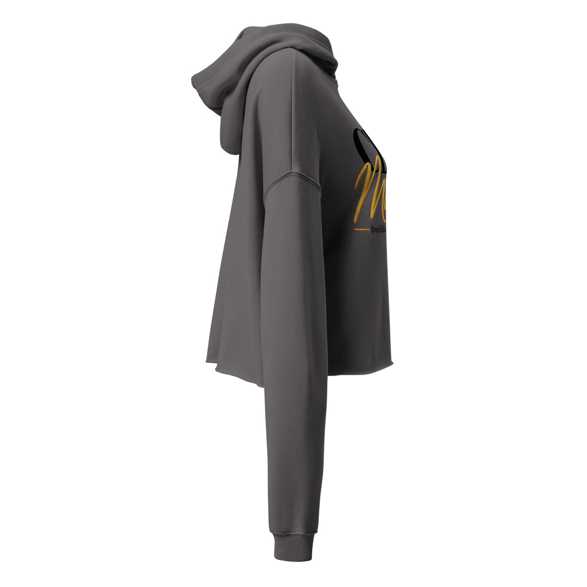 Storm CEO + Mama crop hoodie, building my legacy design, right view