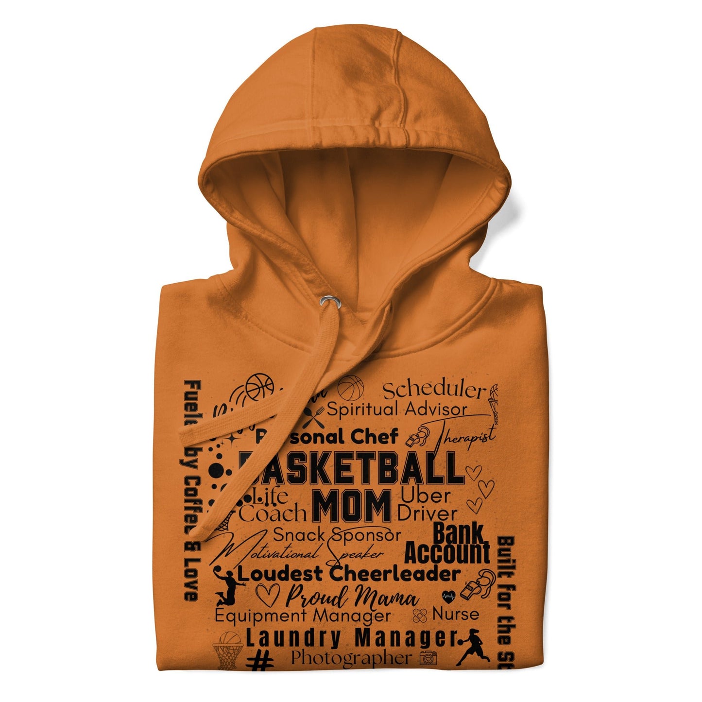 Basketball Mom All My Roles Hoodie – Sports Mom Merch
