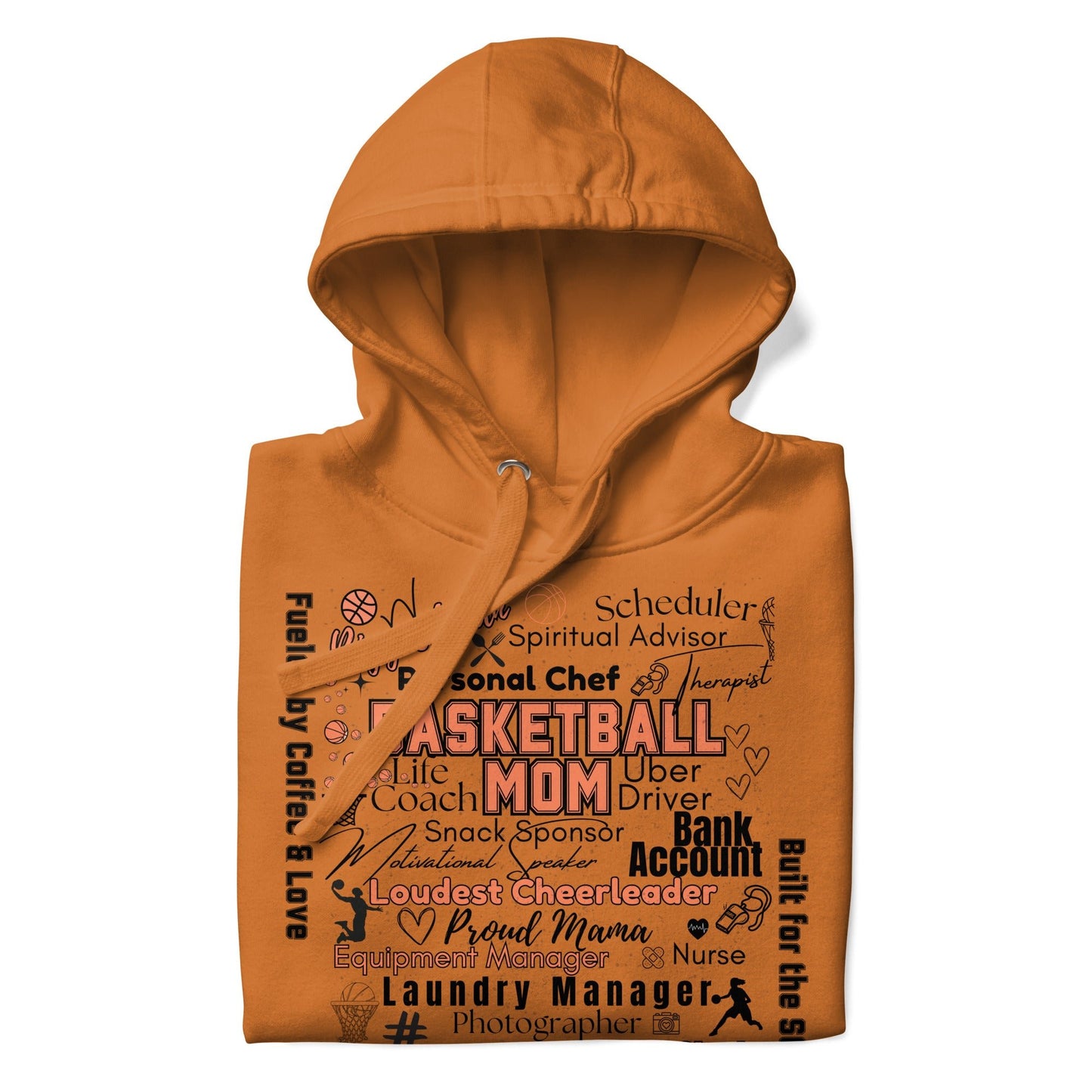 Basketball Mom All My Roles Hoodie – Sports Mom Merch