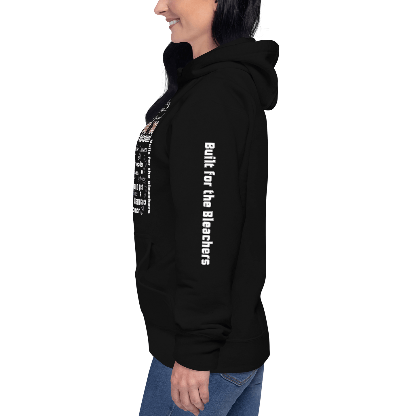 Football Mom All My Roles Hoodie – Sports Mom Merch