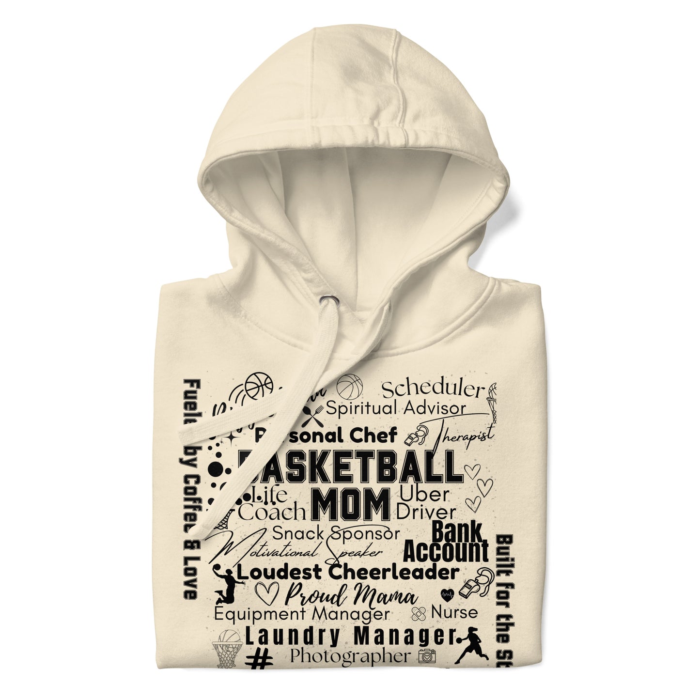 Basketball Mom All My Roles Hoodie – Sports Mom Merch