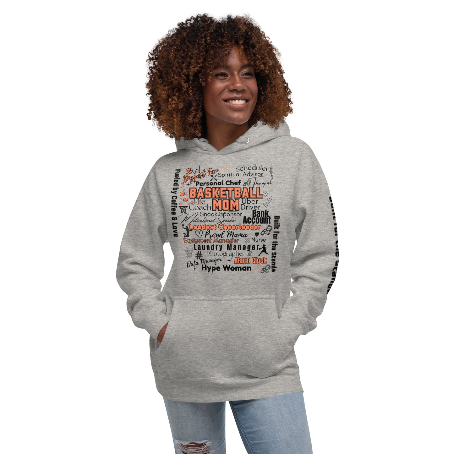 Basketball Mom All My Roles Hoodie – Sports Mom Merch