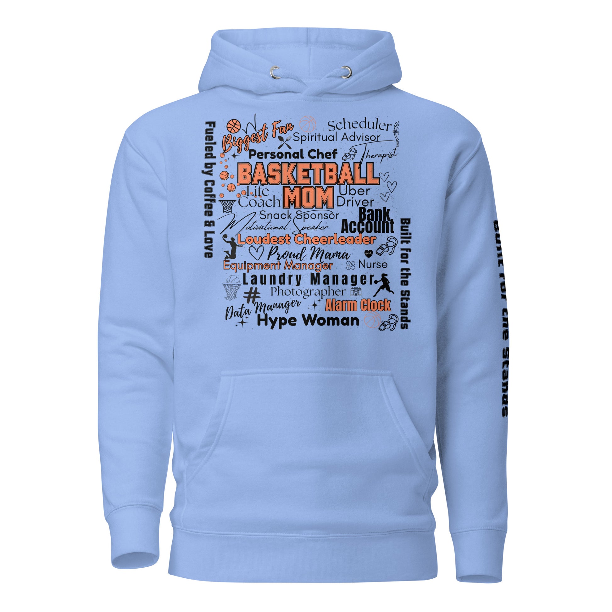 Basketball Mom All My Roles Hoodie – Sports Mom Merch