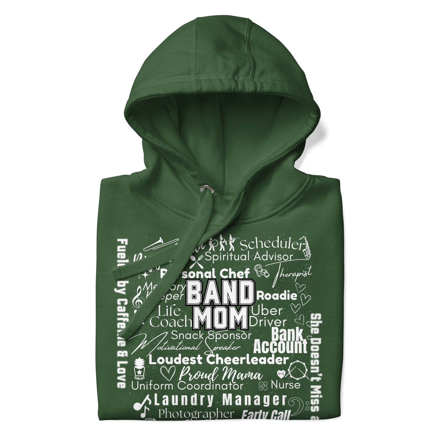 Band Mom All My Roles Hoodie – Sports Mom Merch