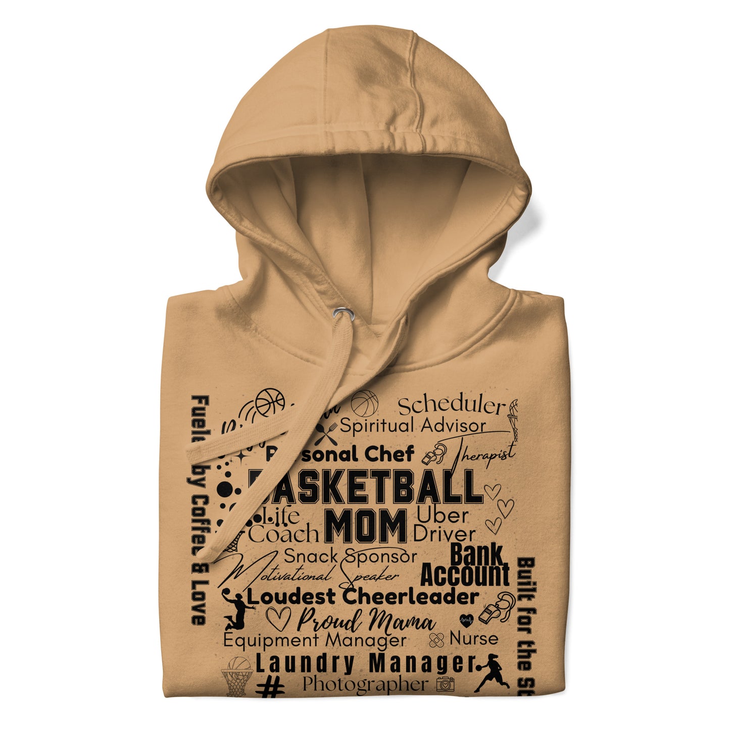 Basketball Mom All My Roles Hoodie – Sports Mom Merch