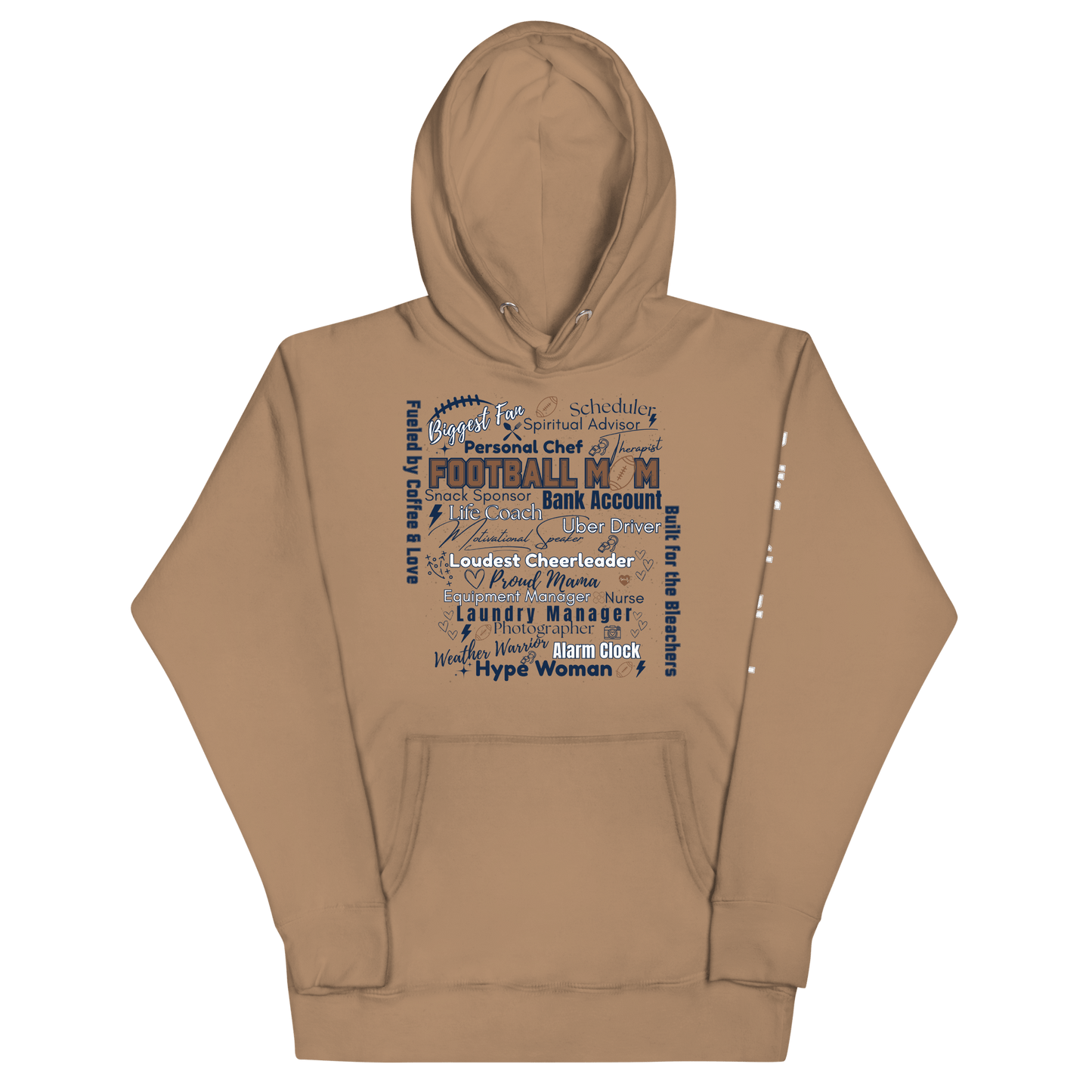 Football Mom All My Roles Hoodie – Sports Mom Merch