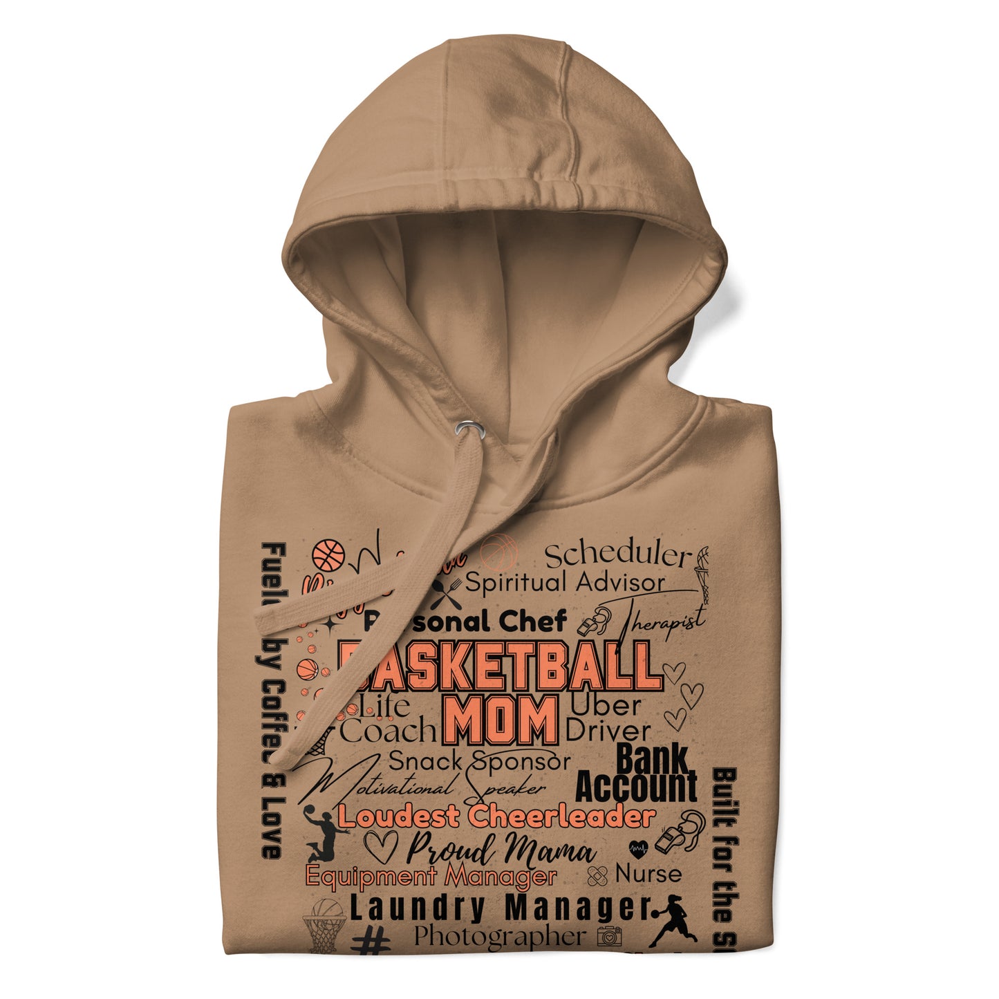 Basketball Mom All My Roles Hoodie – Sports Mom Merch