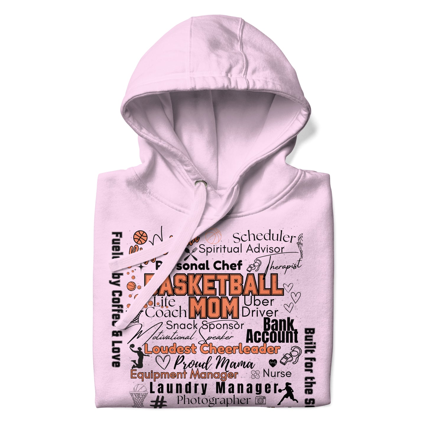 Basketball Mom All My Roles Hoodie – Sports Mom Merch