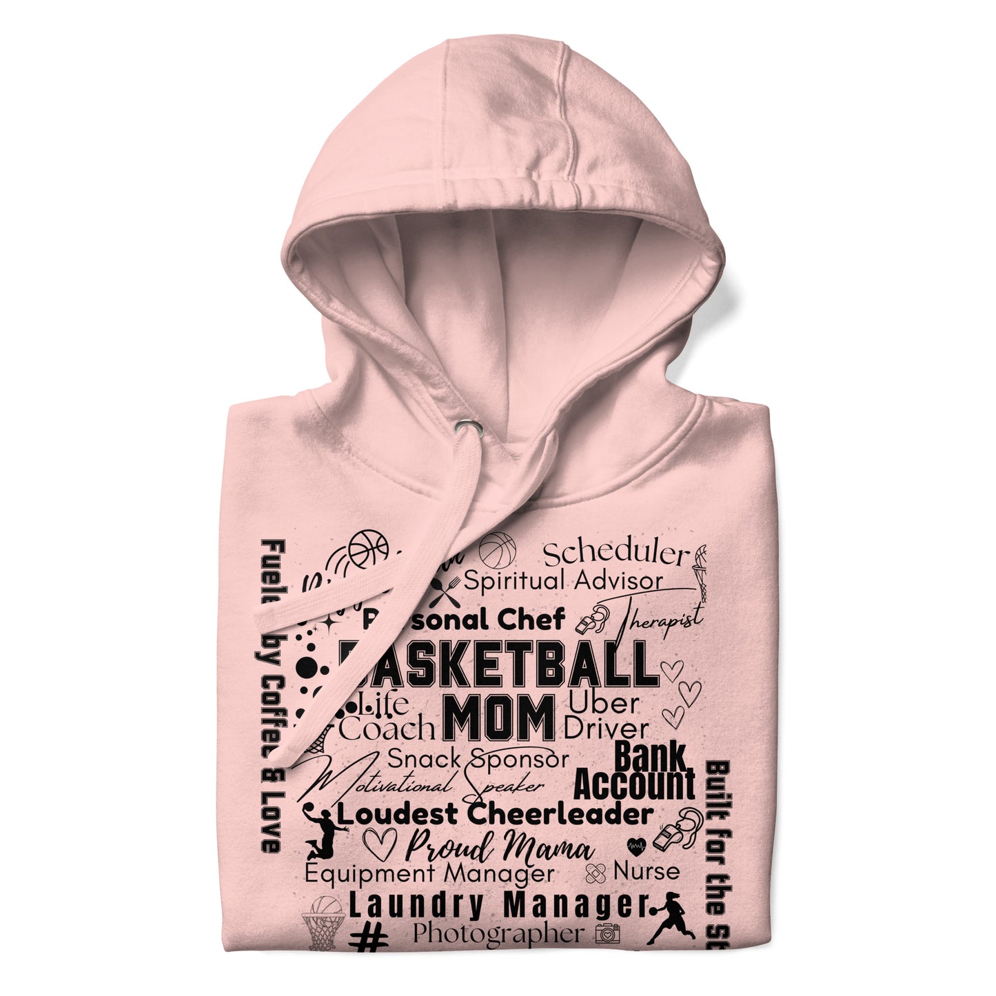 Basketball Mom All My Roles Hoodie – Sports Mom Merch