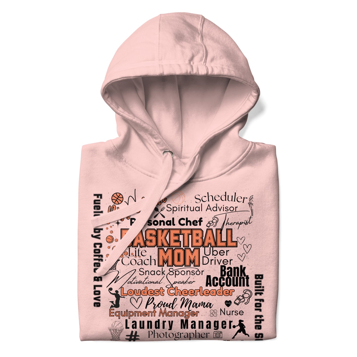 Basketball Mom All My Roles Hoodie – Sports Mom Merch