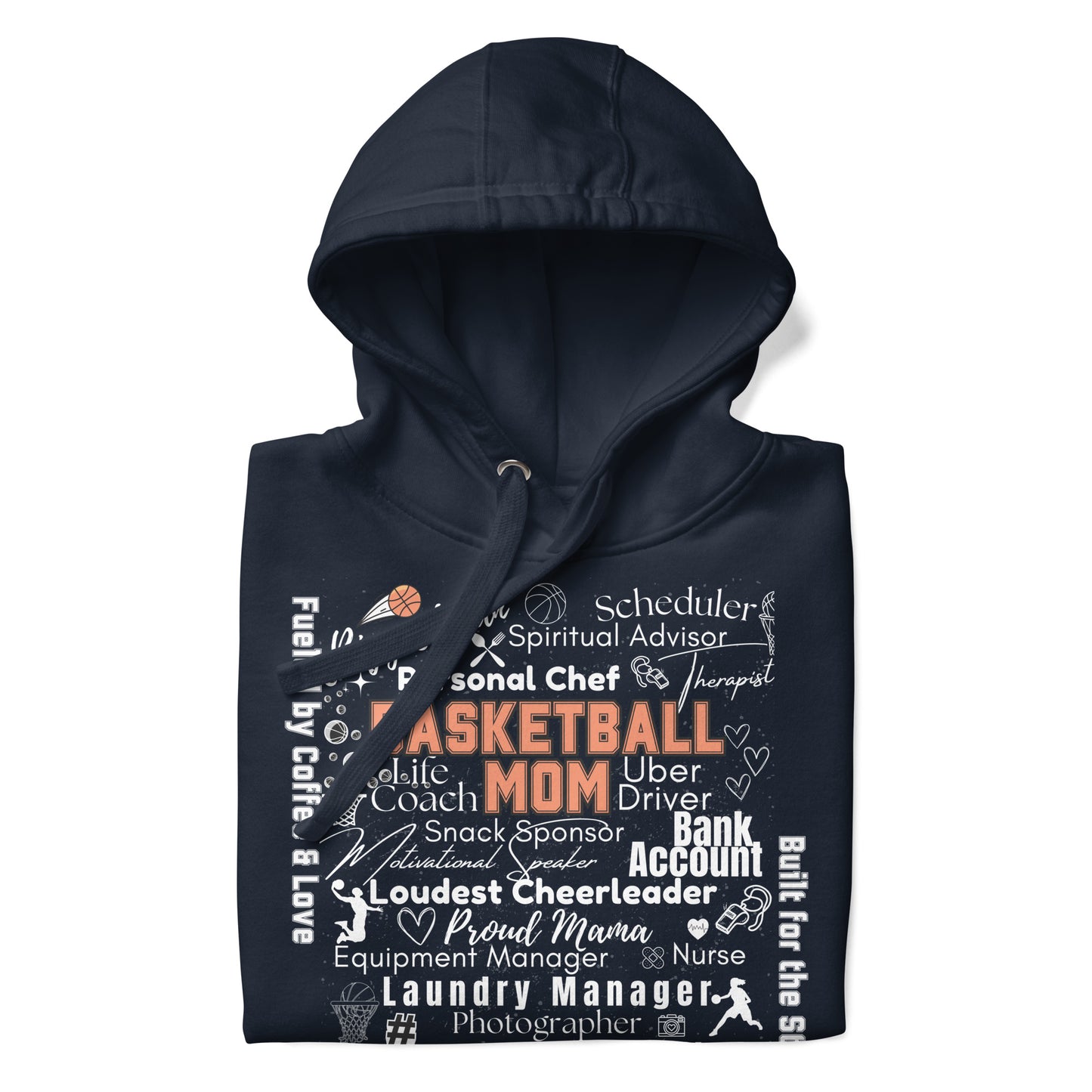 Basketball Mom All My Roles Hoodie – Sports Mom Merch