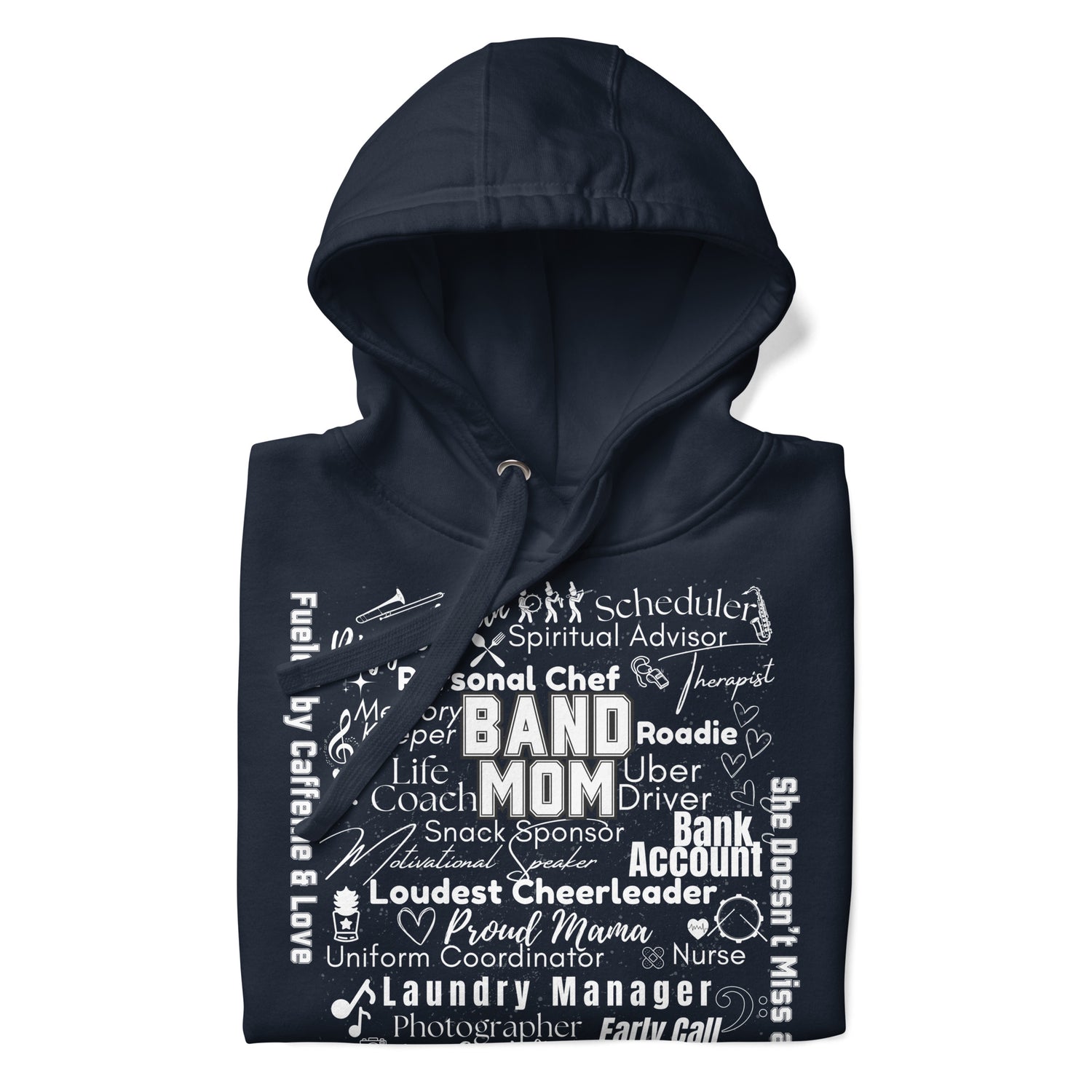 Band Mom All My Roles Hoodie – Sports Mom Merch
