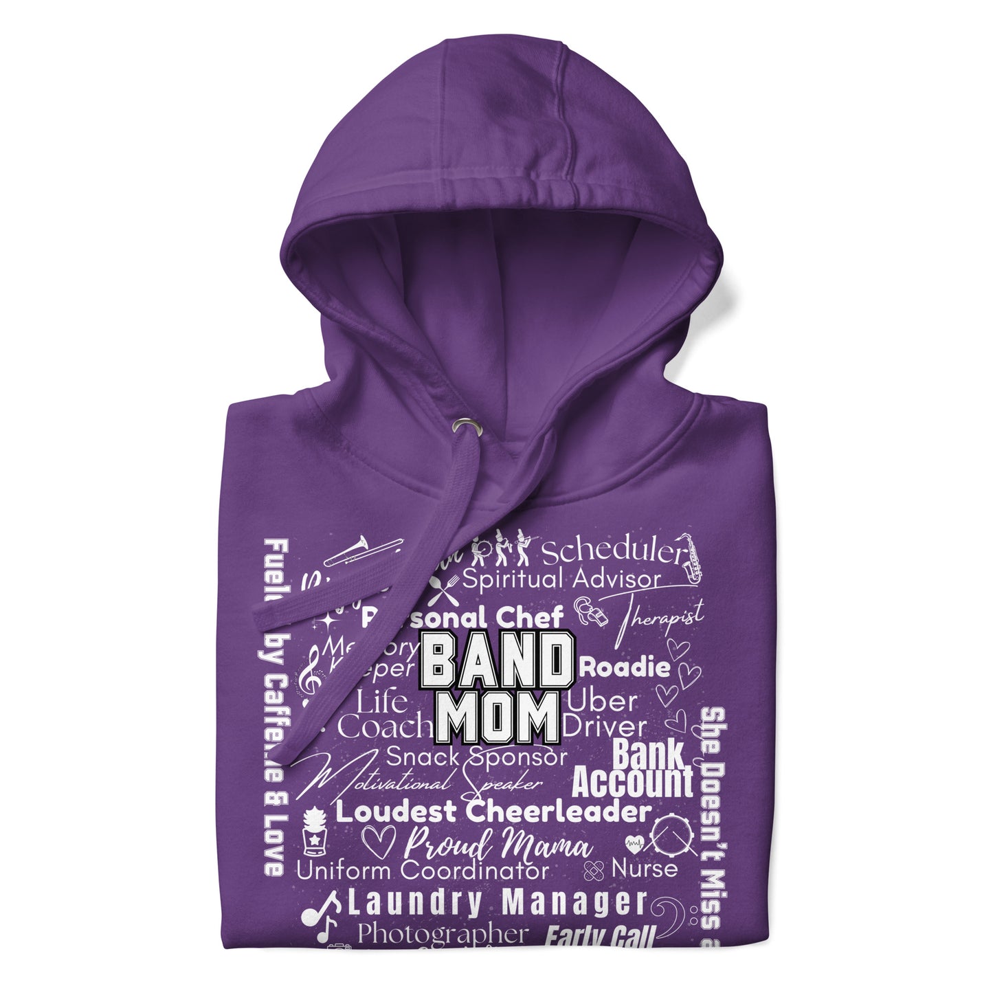 Band Mom All My Roles Hoodie – Sports Mom Merch