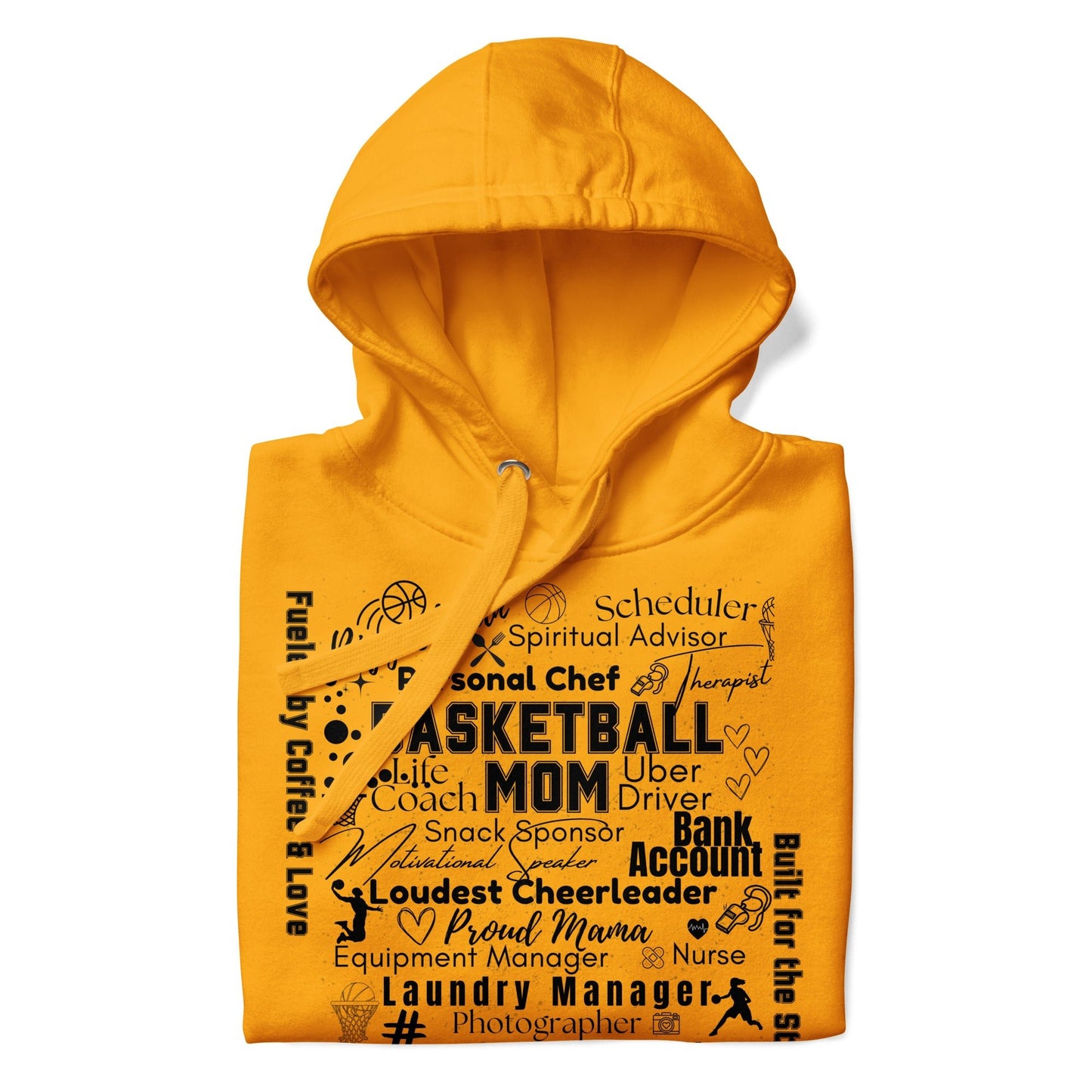 Basketball Mom All My Roles Hoodie – Sports Mom Merch