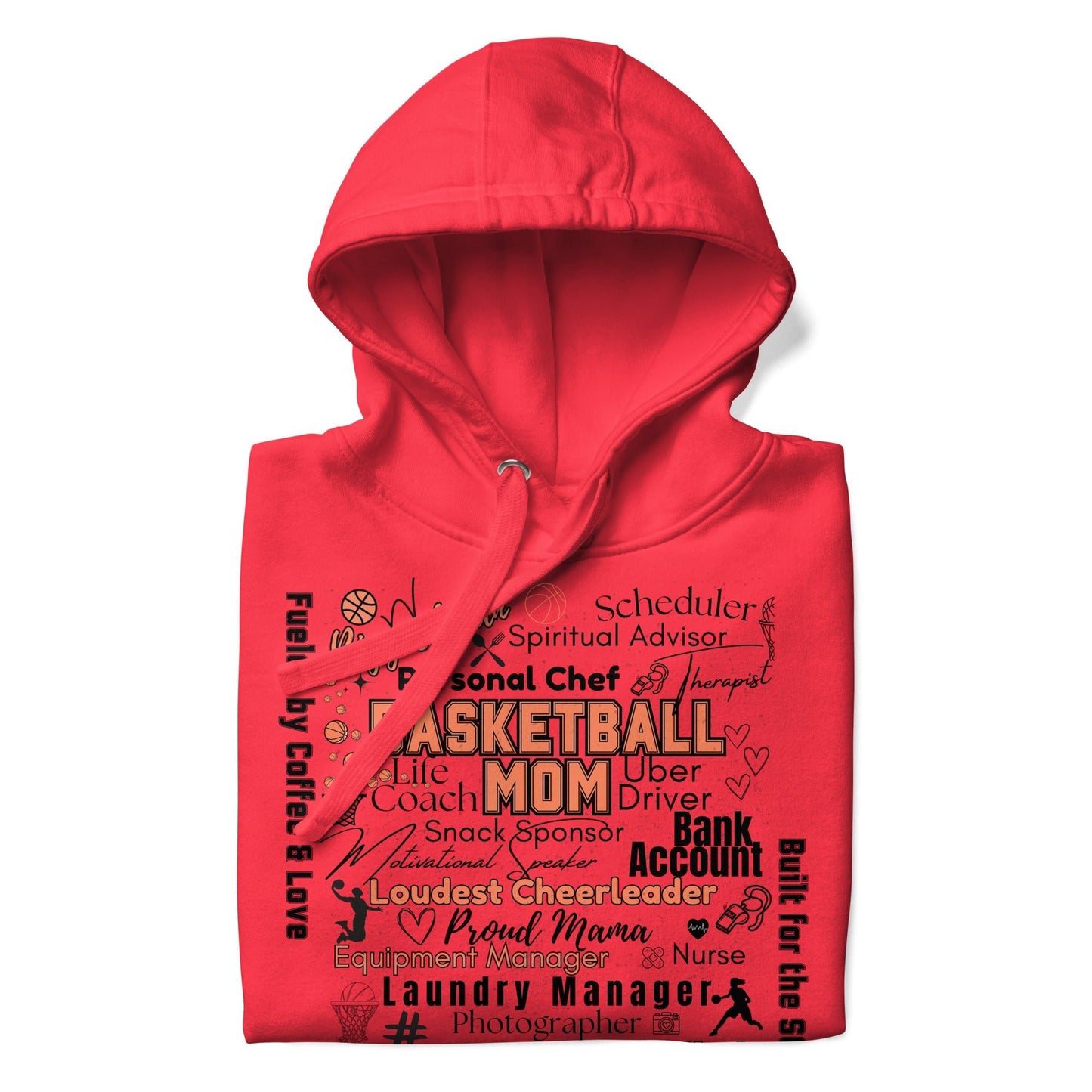 Basketball Mom All My Roles Hoodie – Sports Mom Merch