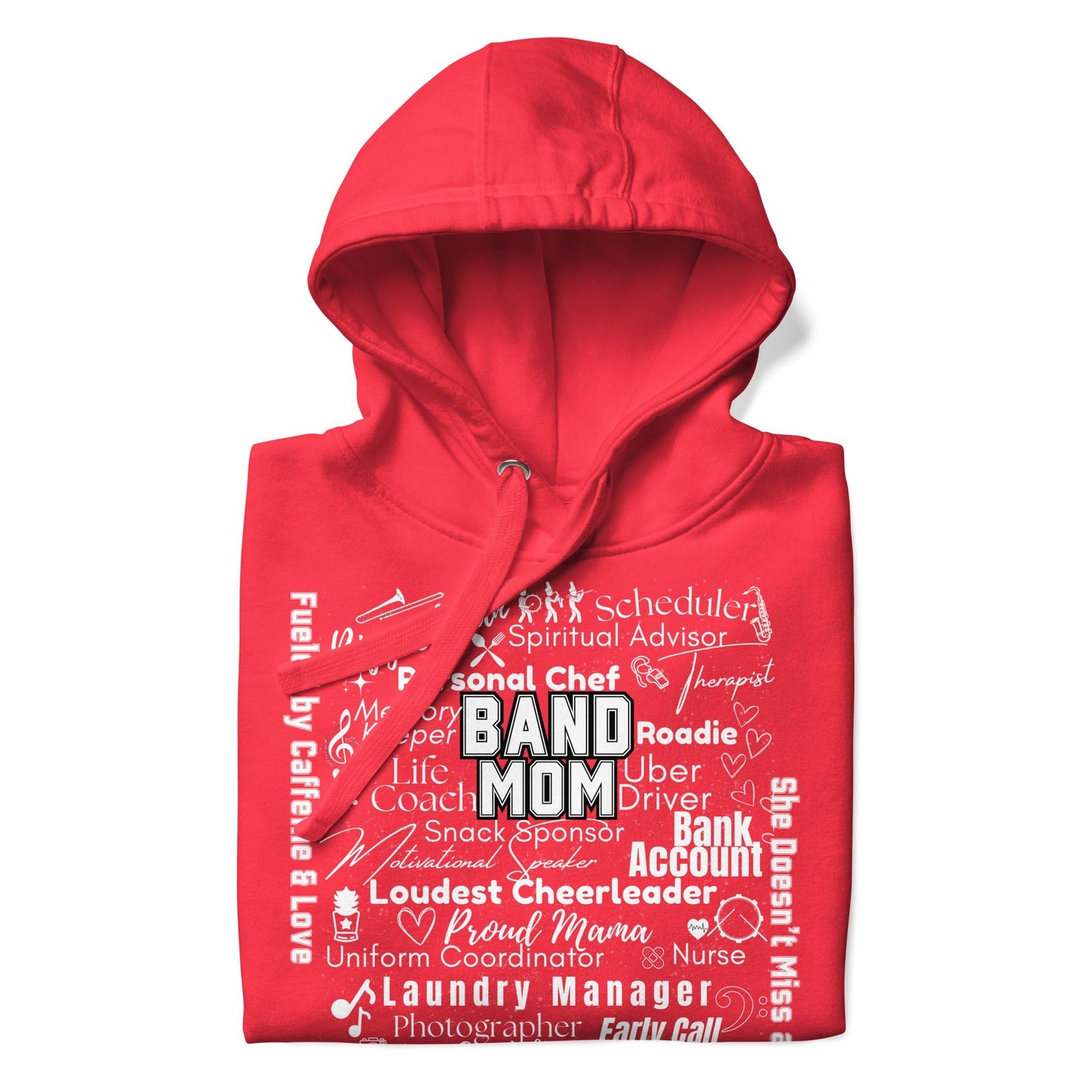Band Mom All My Roles Hoodie – Sports Mom Merch