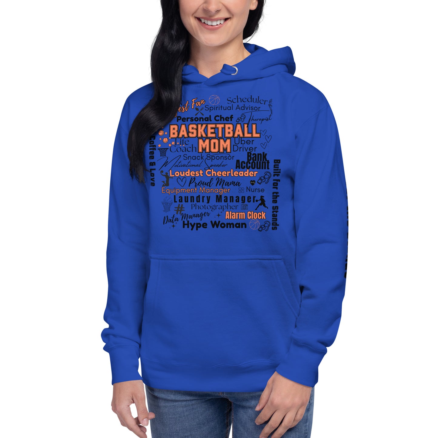 Basketball Mom All My Roles Hoodie – Sports Mom Merch