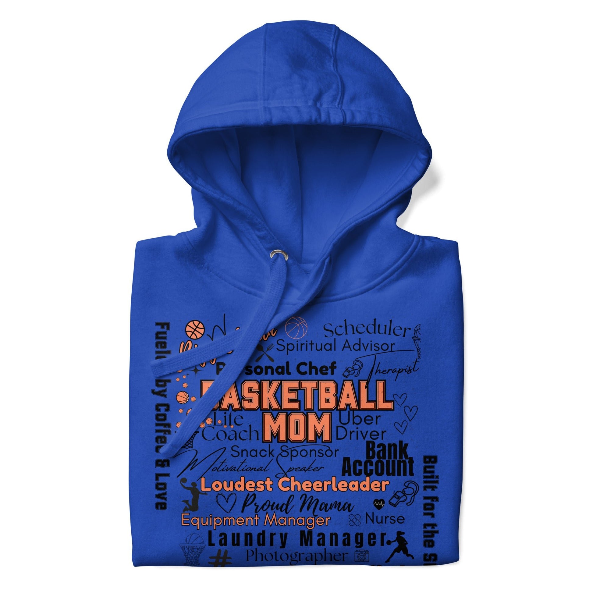 Basketball Mom All My Roles Hoodie – Sports Mom Merch