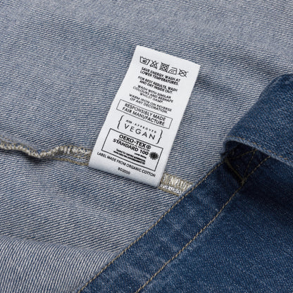 Denim Goals. Plans. Legacy. tote bag, product details