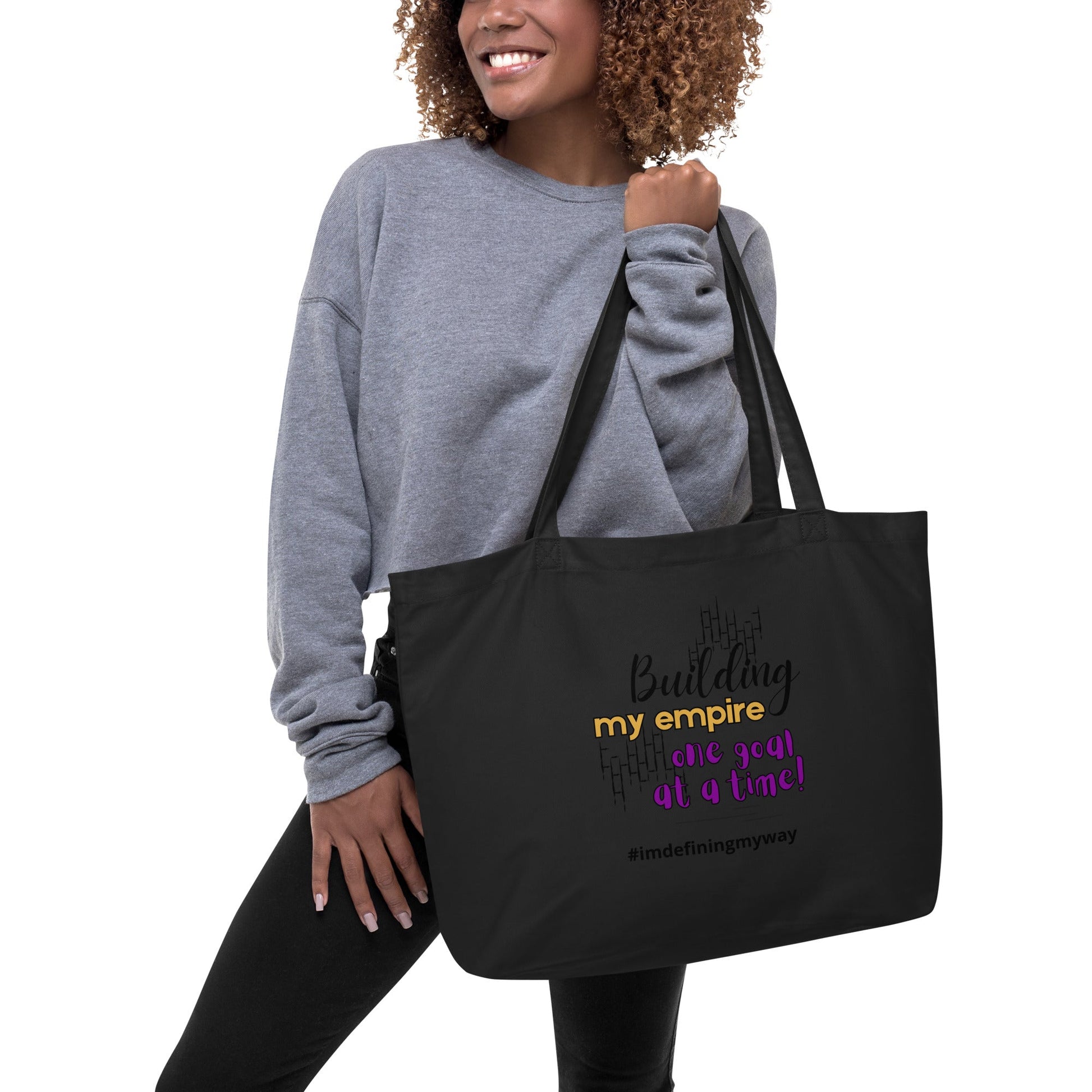 Building My Empire Tote Bag for Busy Moms