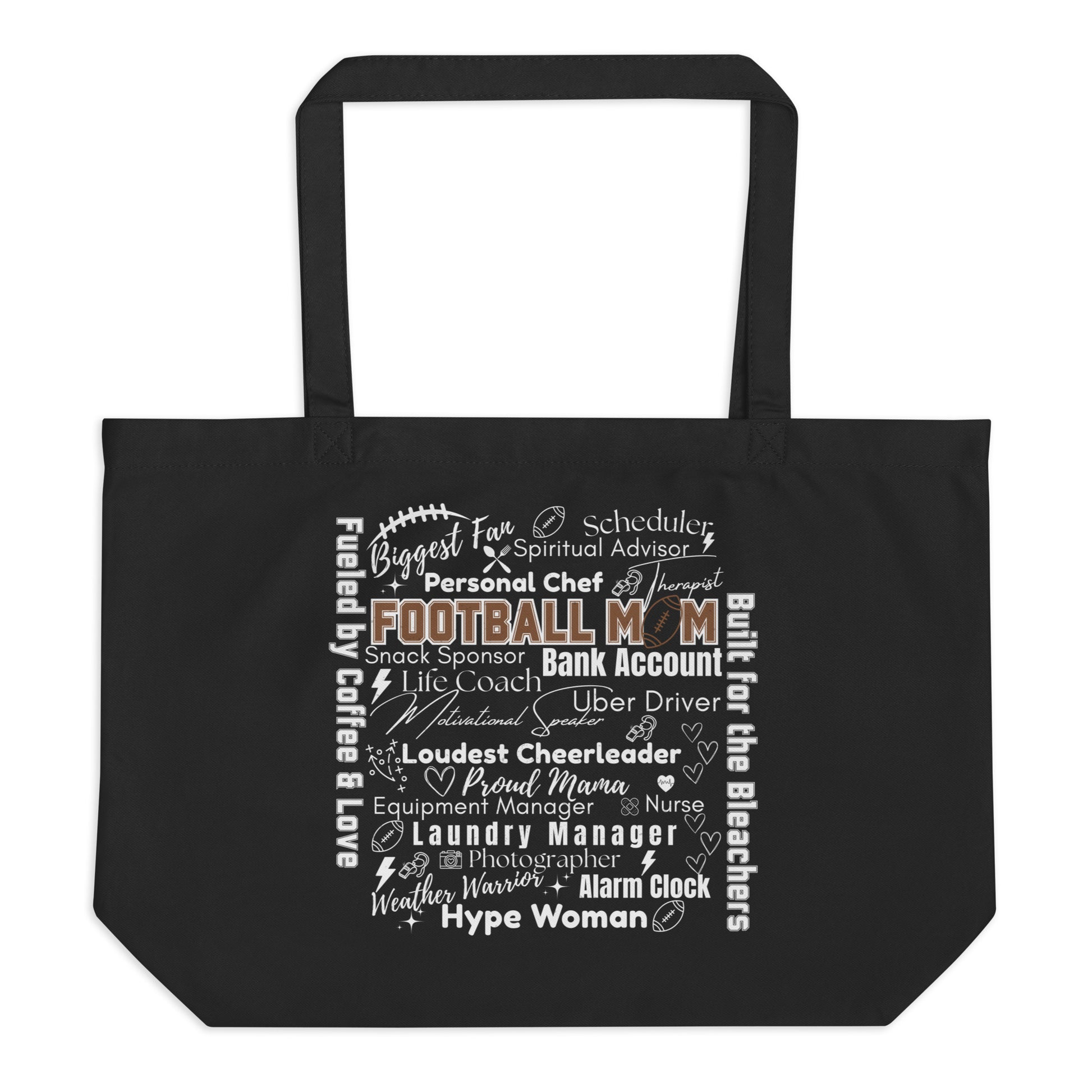 Football Mom All My Roles Tote – Sports Mom Merch