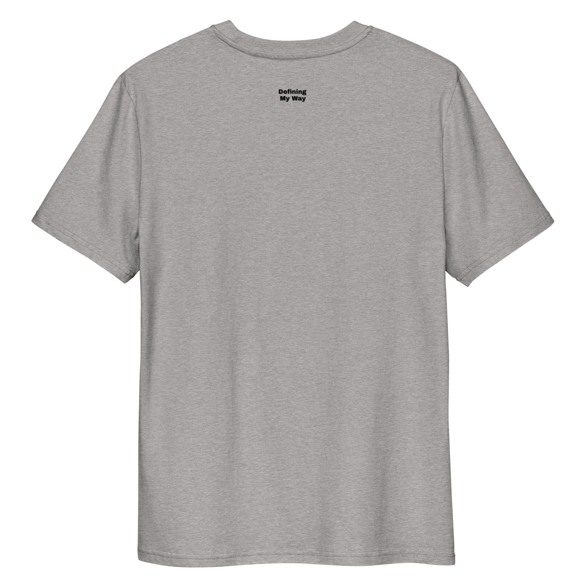 Heather grey My Business. My Babies. My Blessings. T-shirt, alternate back view