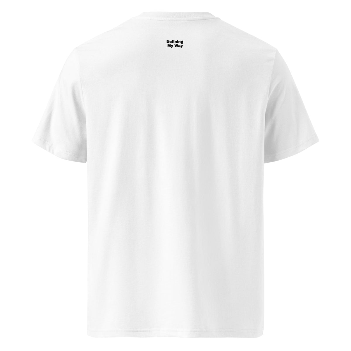 White My Business. My Babies. My Blessings. T-shirt, back view