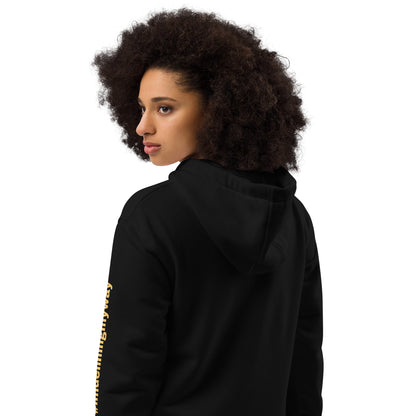 Balance Is My Superpower Hoodie in Black Premium