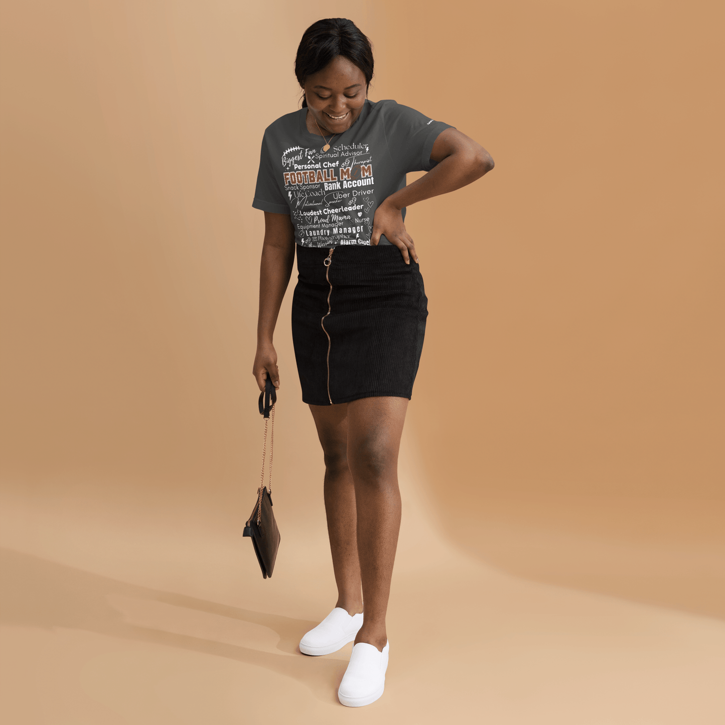 Football Mom All My Roles T-Shirt – Sports Mom Merch