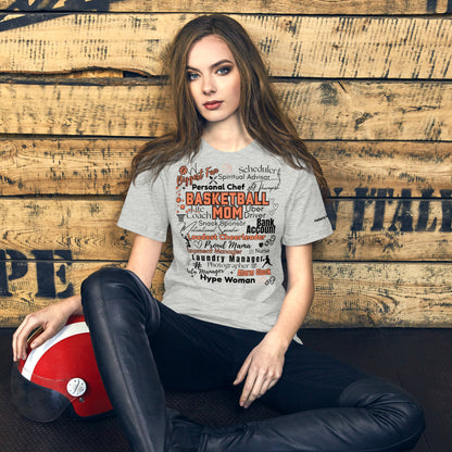 Basketball Mom All My Roles T-shirt – Sports Mom Merch