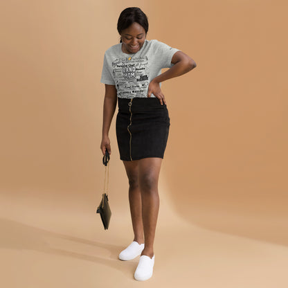 Band Mom All My Roles T-Shirt – Sports Mom Merch Product mockup
