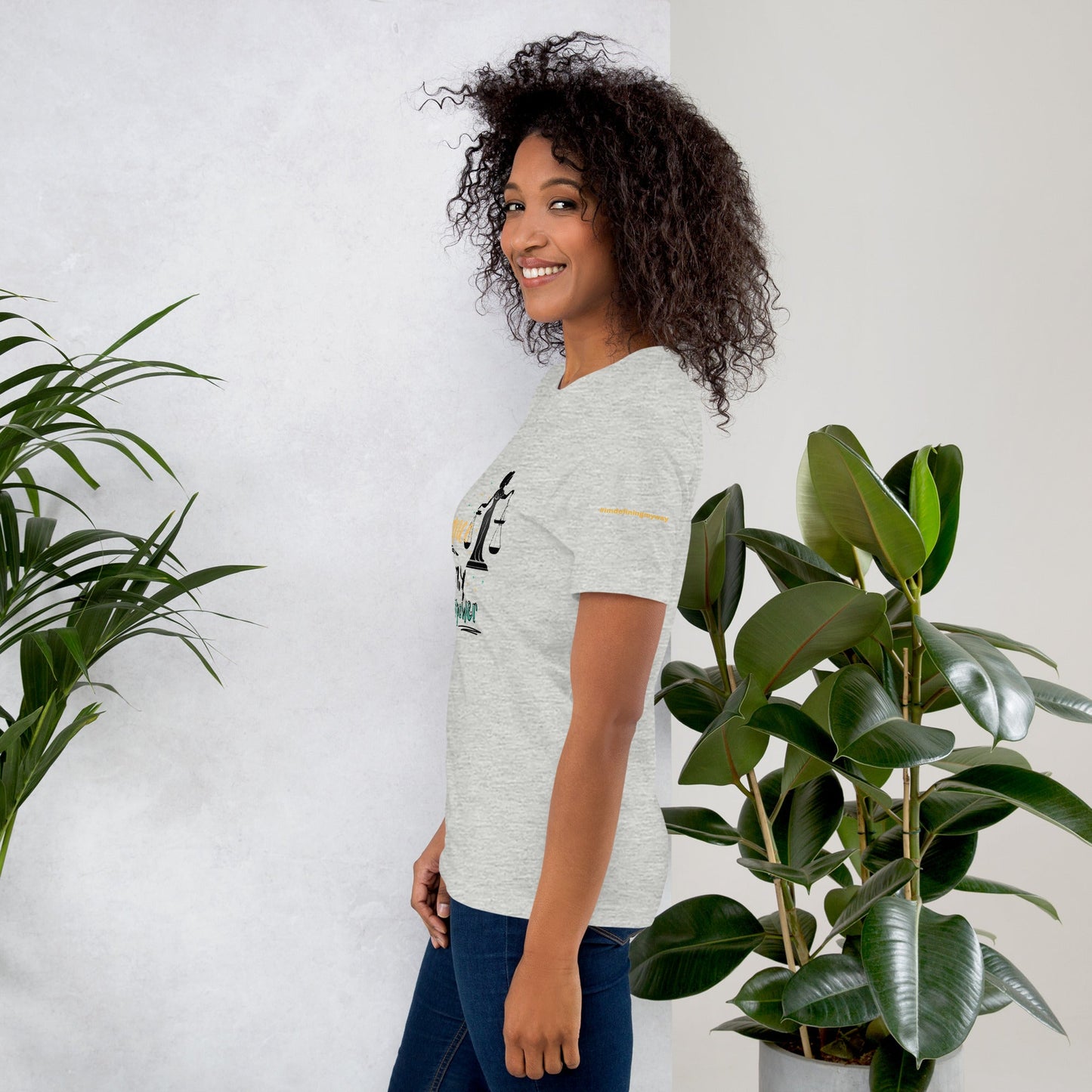 Balance Is My Superpower T-Shirt in Gray