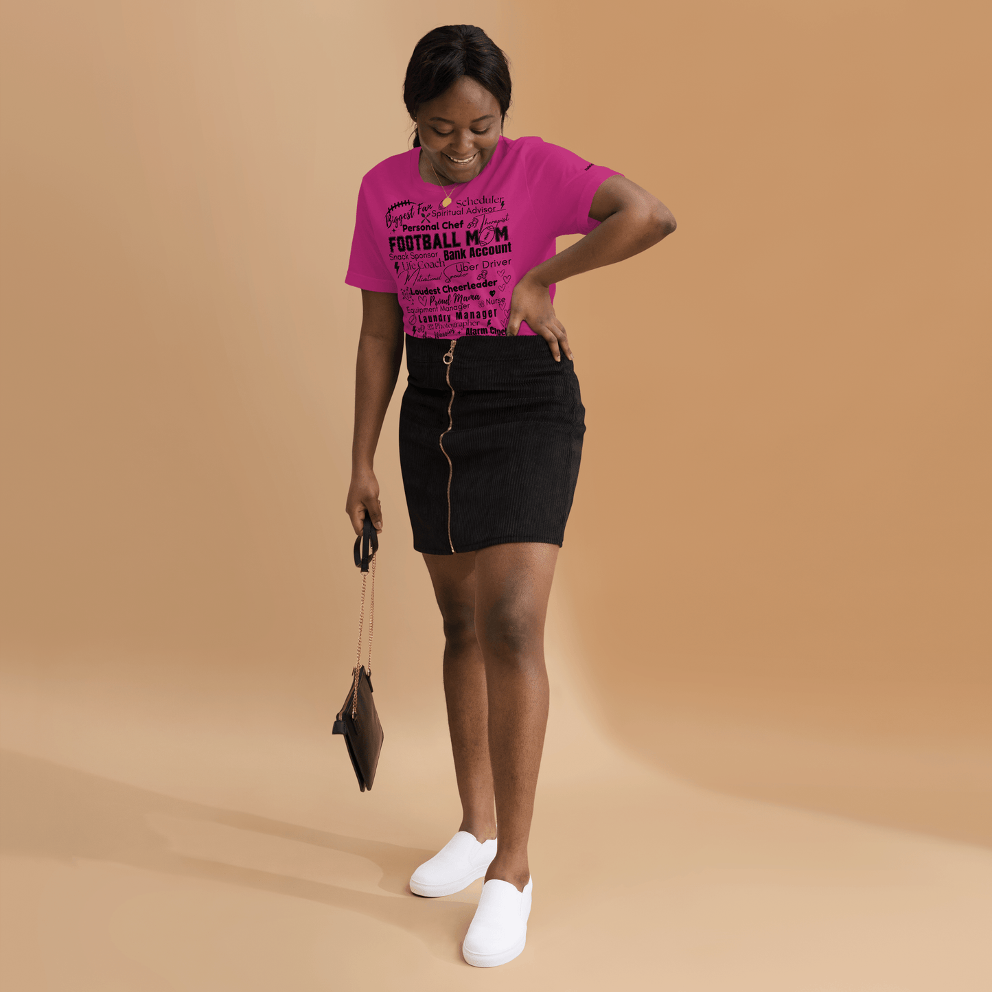 Football Mom All My Roles T-Shirt – Sports Mom Merch