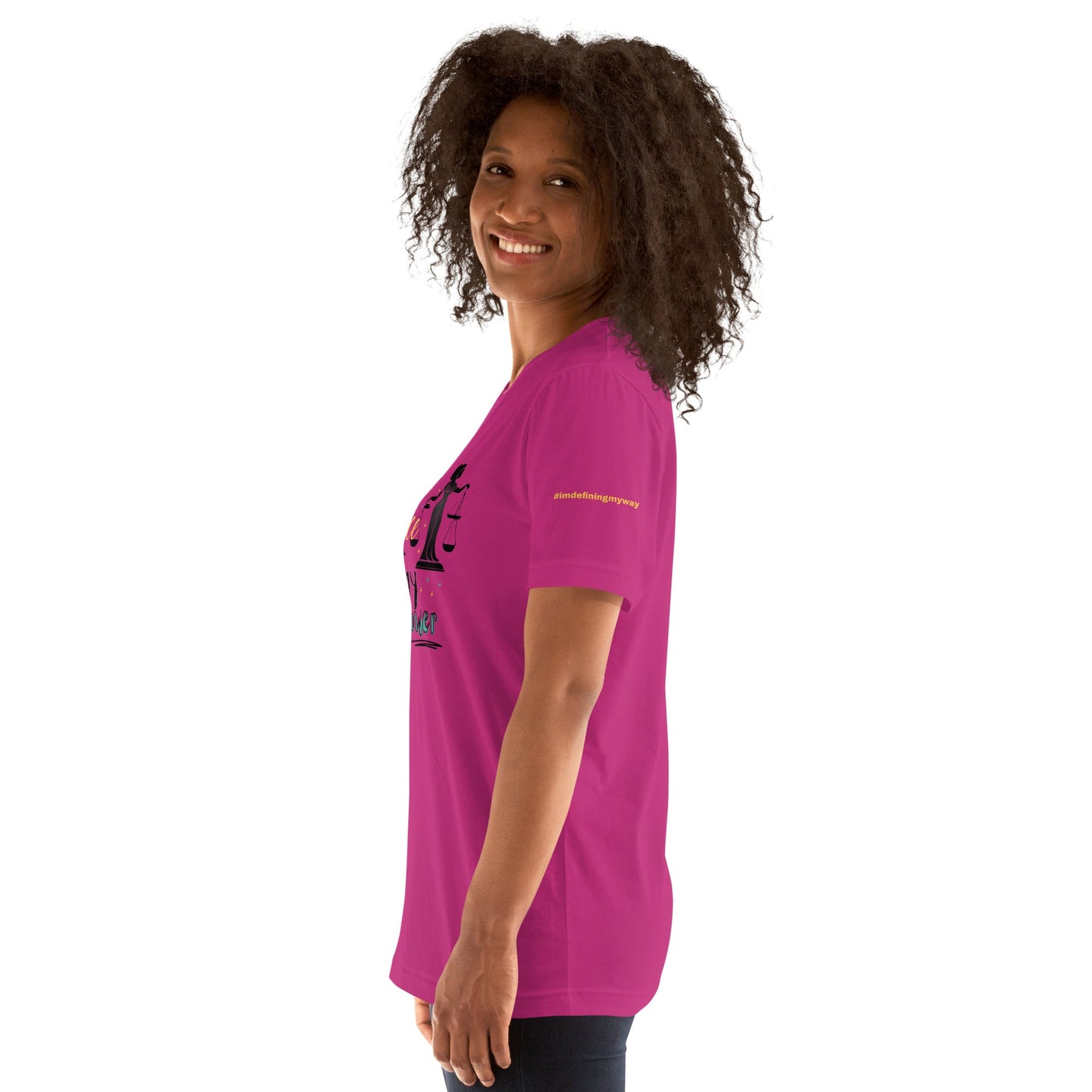 Motivational Mom T-Shirt Glow-Up Style in Pink