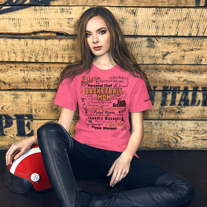 Basketball Mom All My Roles T-shirt – Sports Mom Merch