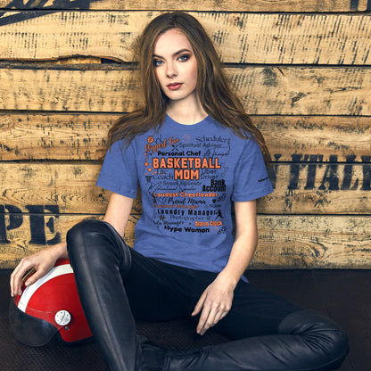 Basketball Mom All My Roles T-shirt – Sports Mom Merch