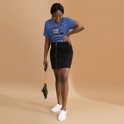 Band Mom All My Roles T-Shirt – Sports Mom Merch Product mockup