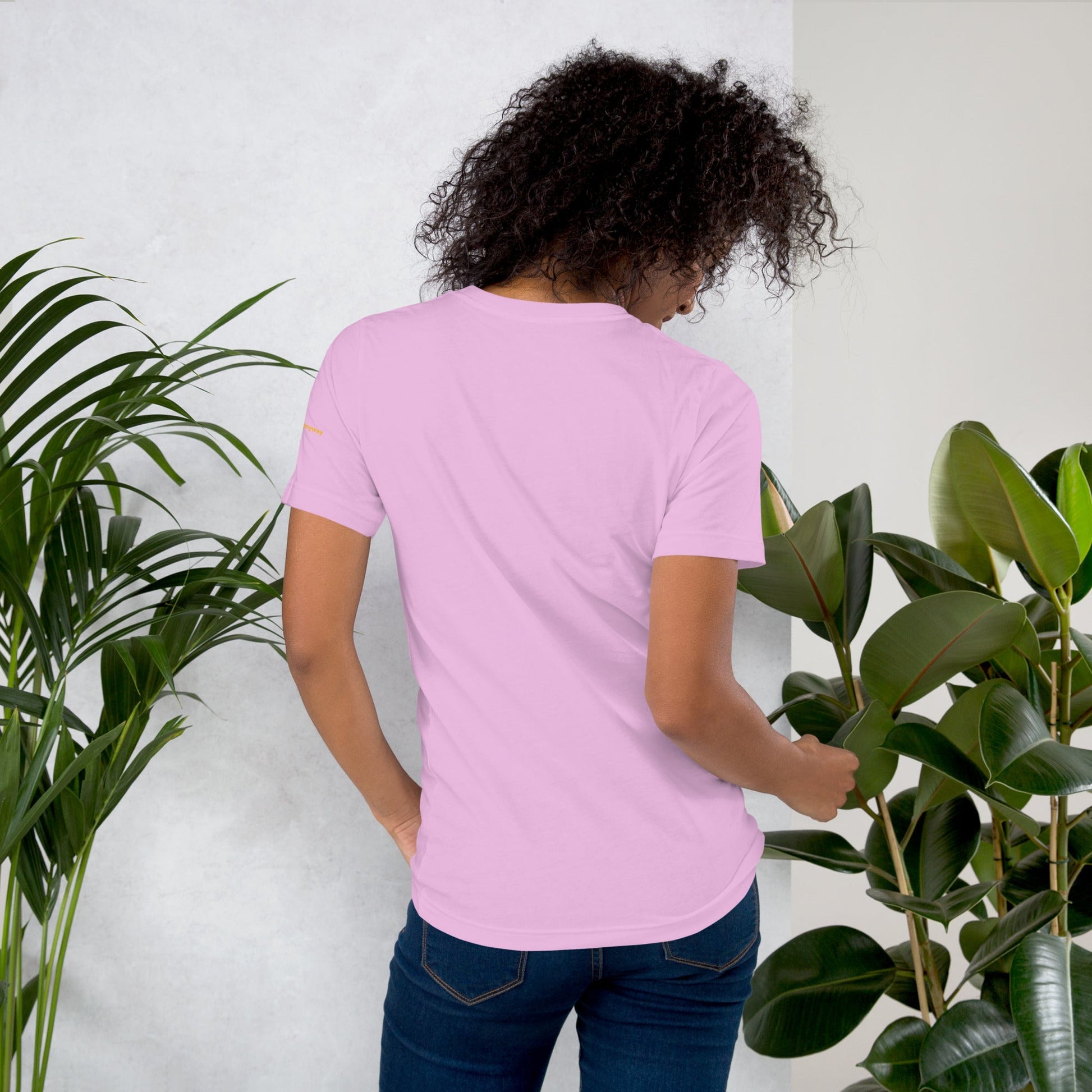 Motivational Mom T-Shirt Glow-Up Style in Light Pink