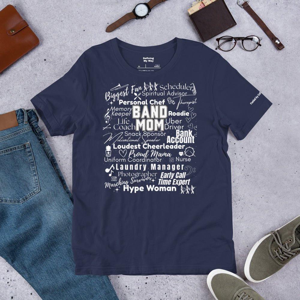 Band Mom All My Roles T-Shirt – Sports Mom Merch